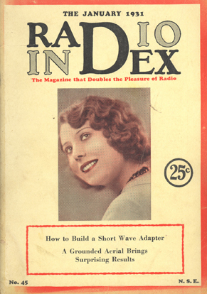 Radio Index Magazine - January 1931